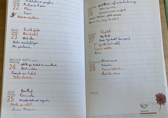 mon carnet de belles choses