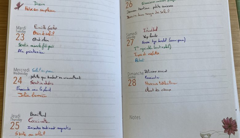 mon carnet de belles choses
