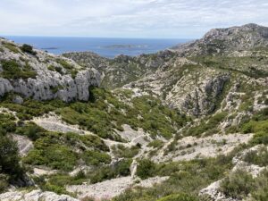 Ambiance des calanques de Marseille