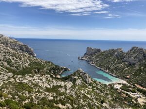 Vue sur la calanque de Sormiou